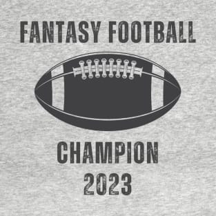 2023 Fantasy Football Champion Design T-Shirt